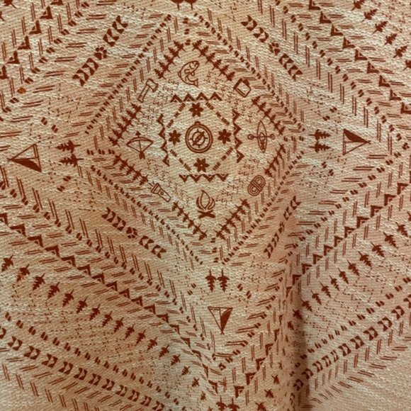 Columbia Womens Lightweight Sweater Texture Knit Boho Tribal Camping sz XL - Picture 4 of 4